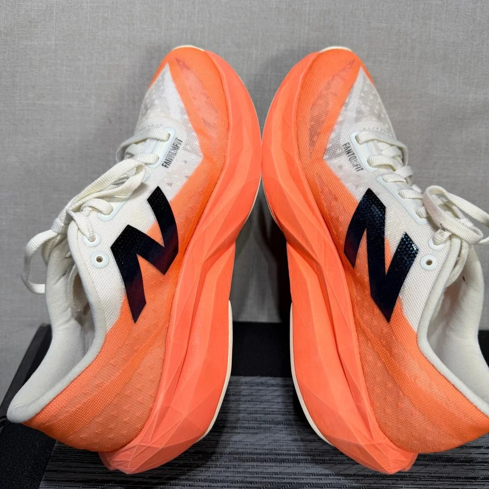 New Balance FuelCell Rebel v4 Shoes - Womens 8.5 - Orange WFCXCC4 Running